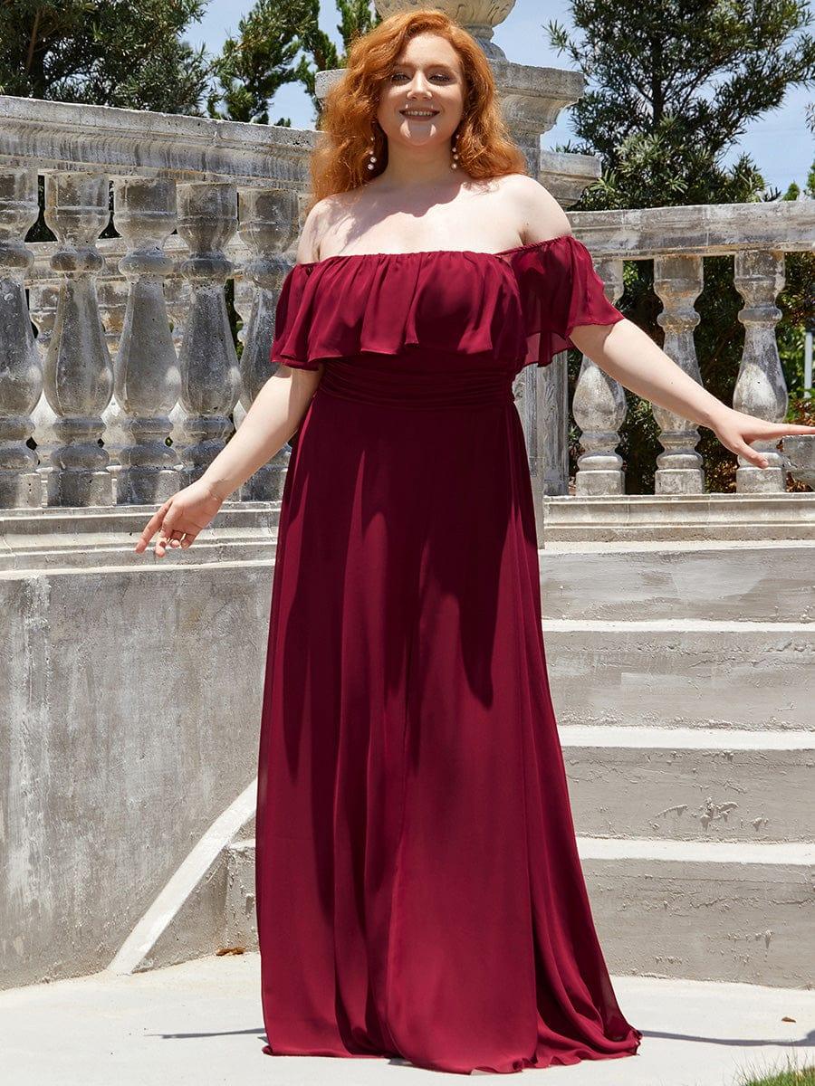 Burgundy Bridesmaid Dresses - Image 12