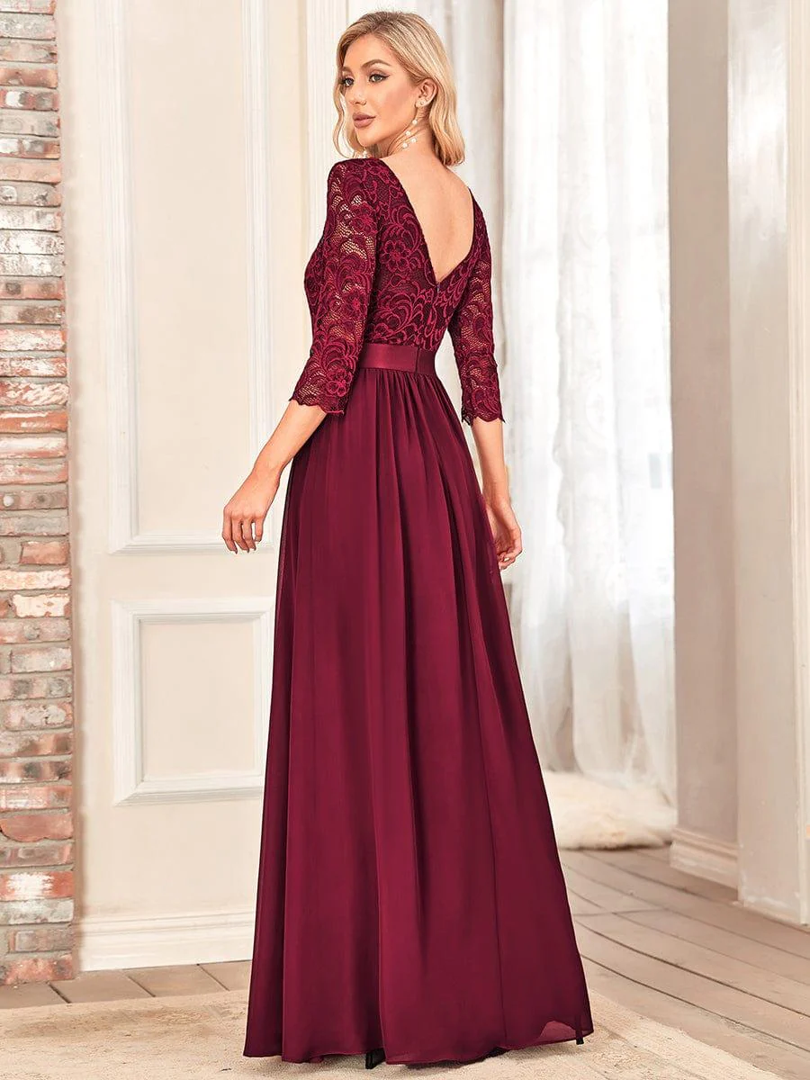 Burgundy Bridesmaid Dresses - Image 15