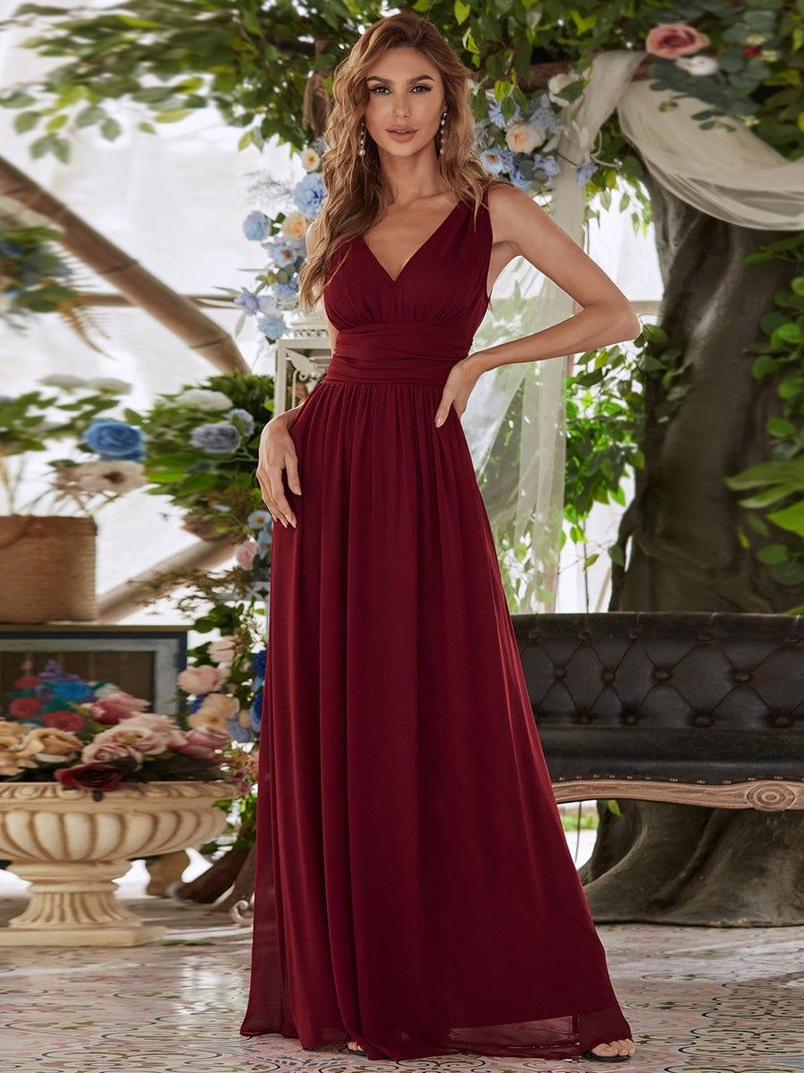Burgundy Bridesmaid Dresses - Image 26