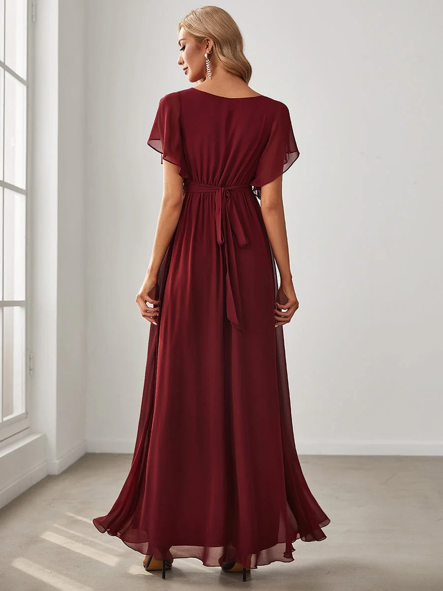 Burgundy Bridesmaid Dresses - Image 55