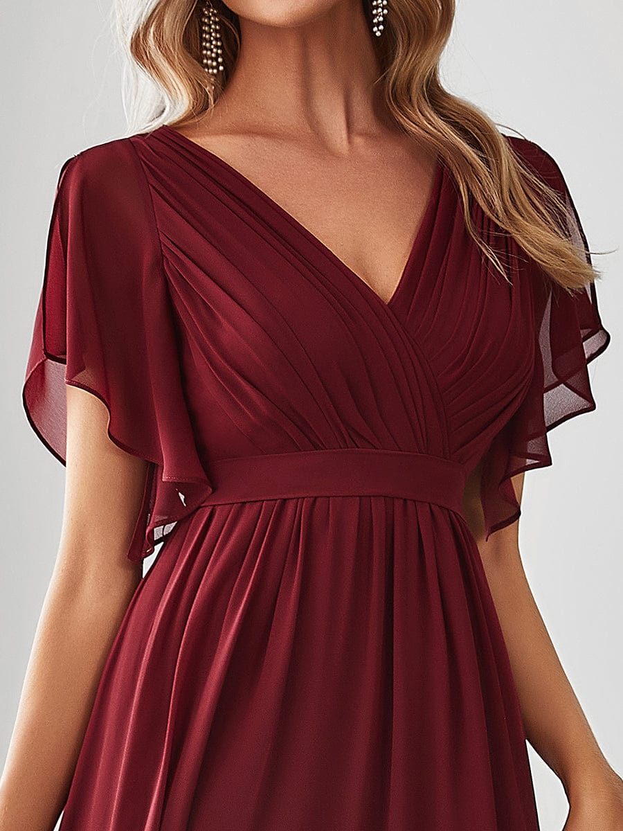 Burgundy Bridesmaid Dresses - Image 56