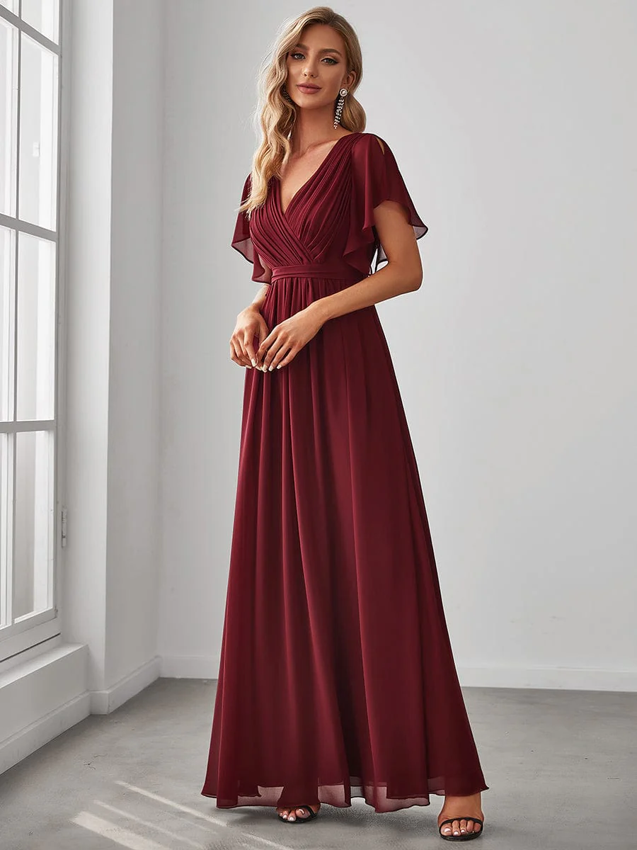Burgundy Bridesmaid Dresses - Image 57
