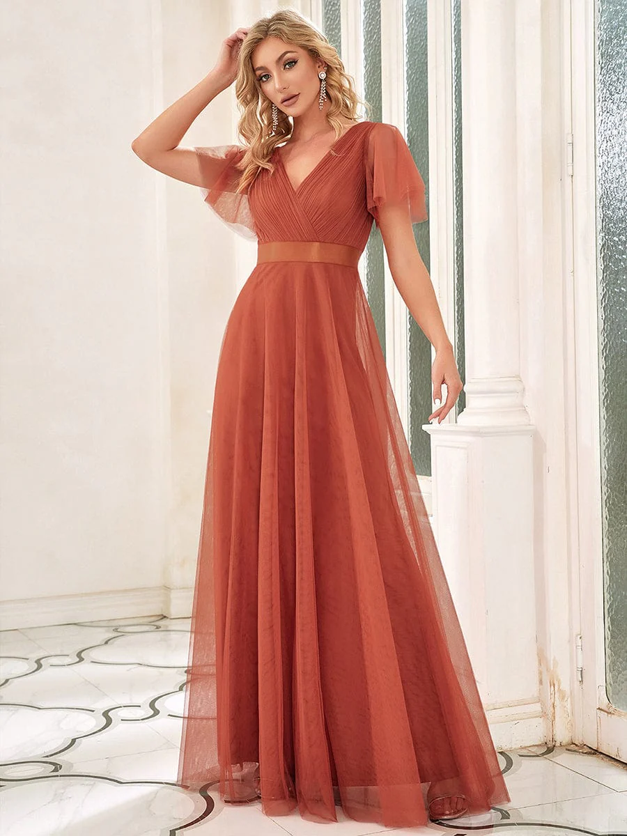Top Picks Burnt Orange Bridesmaid Dresses - Image 13