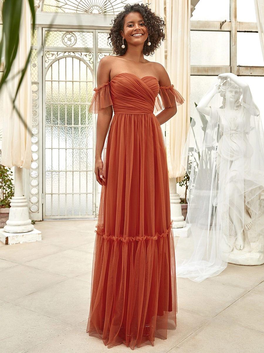 Top Picks Burnt Orange Bridesmaid Dresses - Image 34