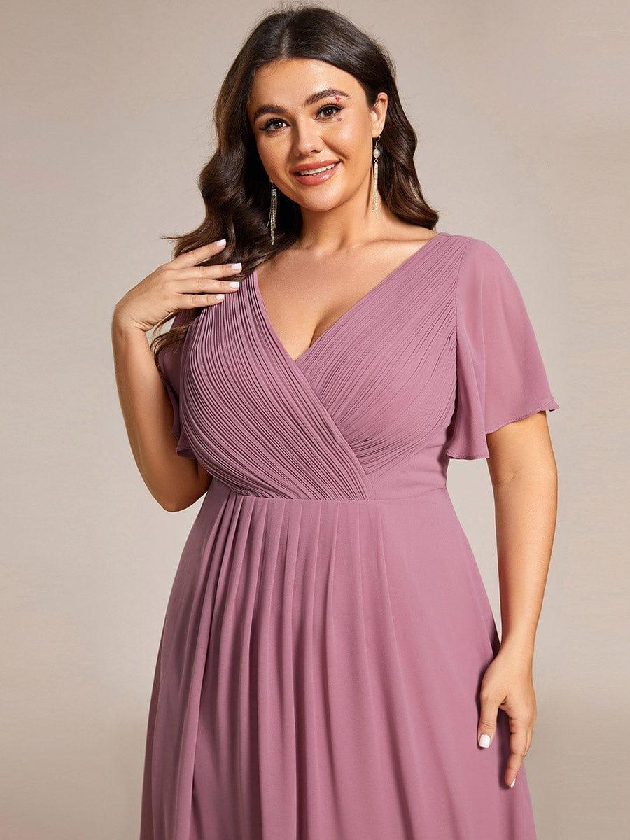 ever FAYE|Chic V Neck High-Low Evening Dress - Image 68