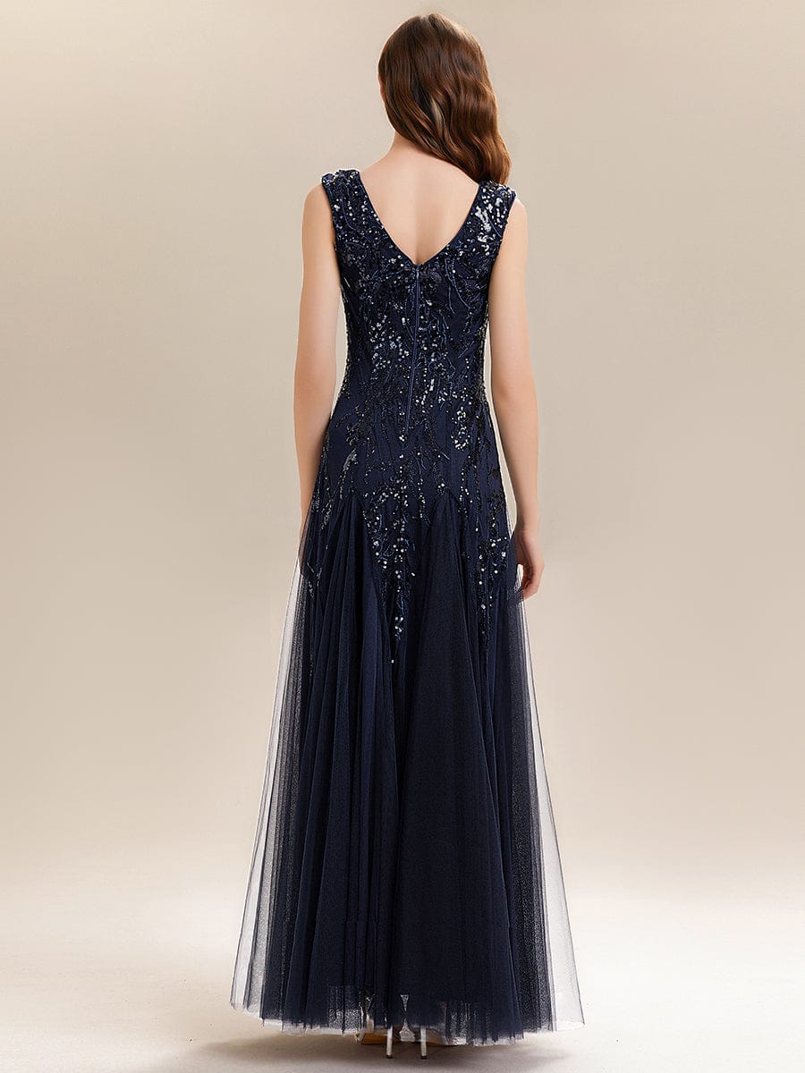 ever FREYA|Embroidered Sequin Cap Sleeve Dress - Image 24