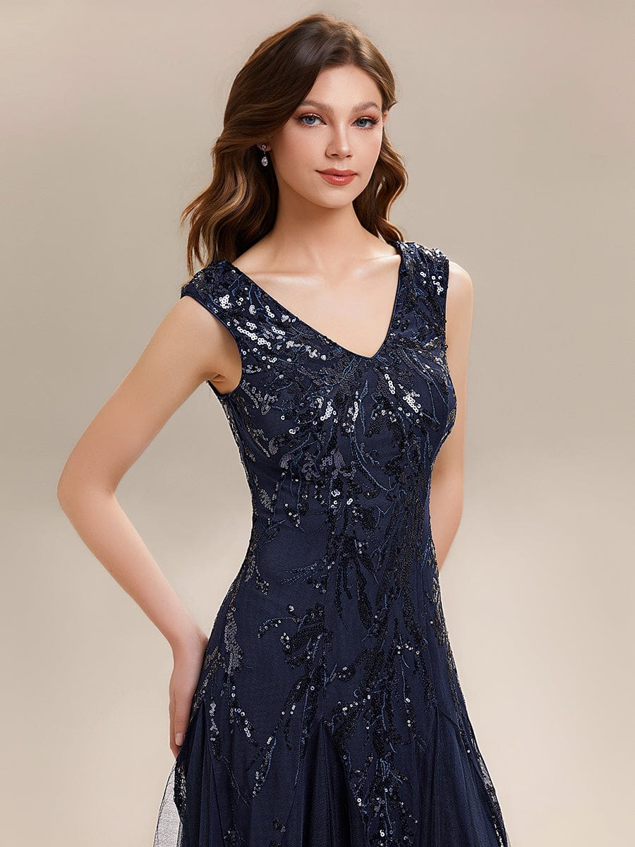 ever FREYA|Embroidered Sequin Cap Sleeve Dress - Image 25