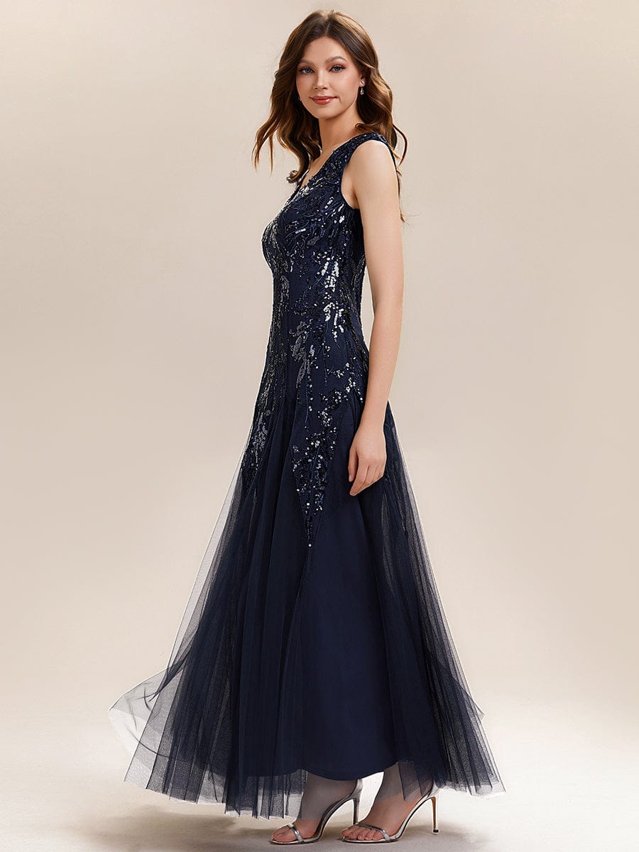 ever FREYA|Embroidered Sequin Cap Sleeve Dress - Image 26