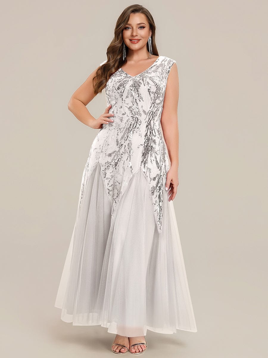 ever FREYA|Embroidered Sequin Cap Sleeve Dress - Image 51