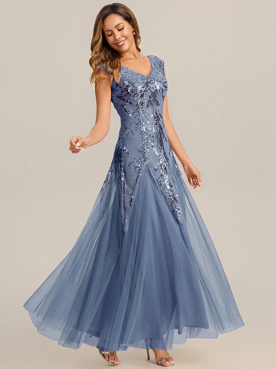 ever FREYA|Embroidered Sequin Cap Sleeve Dress - Image 85