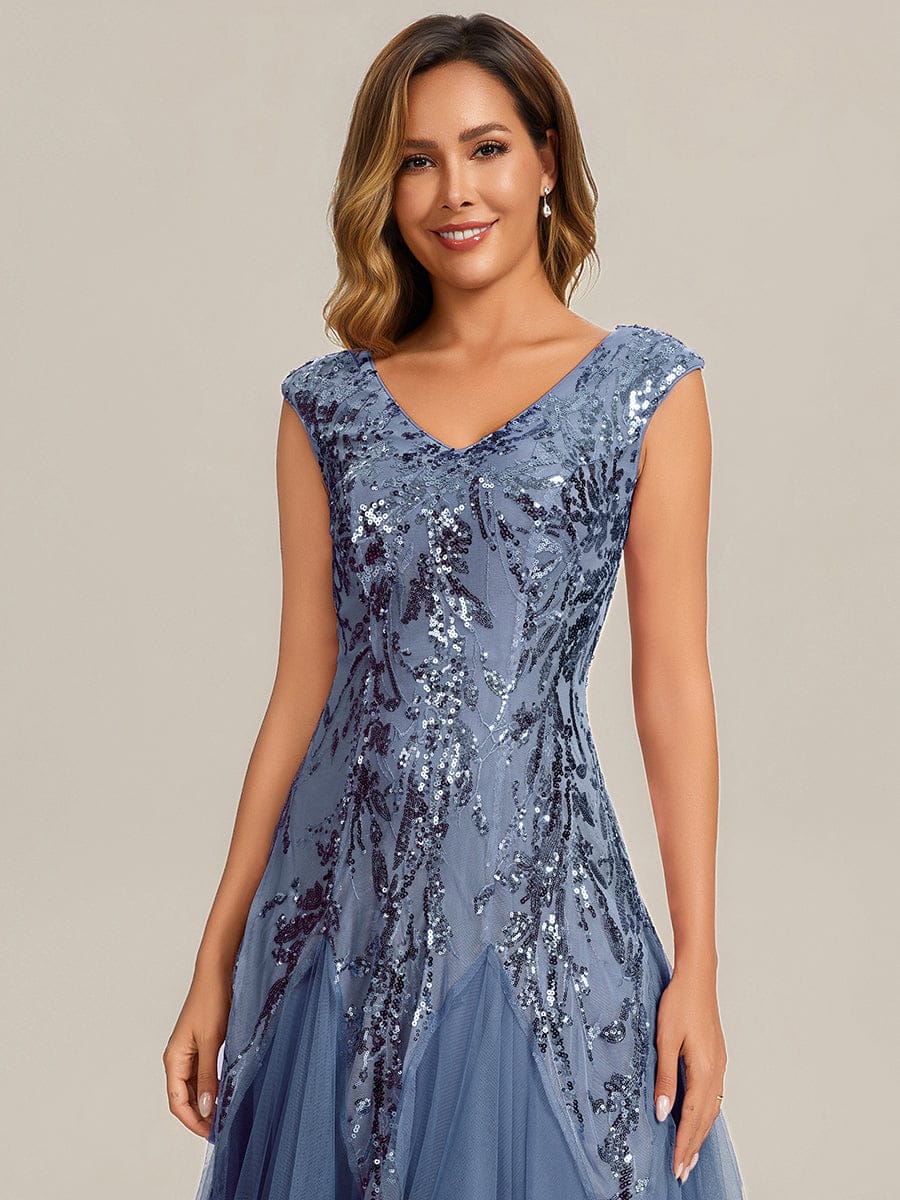 ever FREYA|Embroidered Sequin Cap Sleeve Dress - Image 86