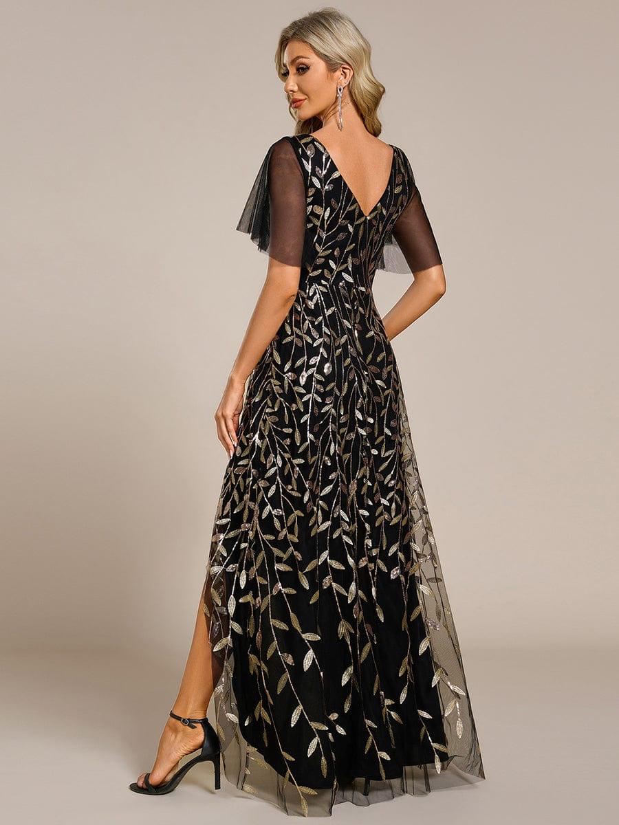 ever ALIX|V-Neck Sequined Mother of The Bride Dresses - Image 90