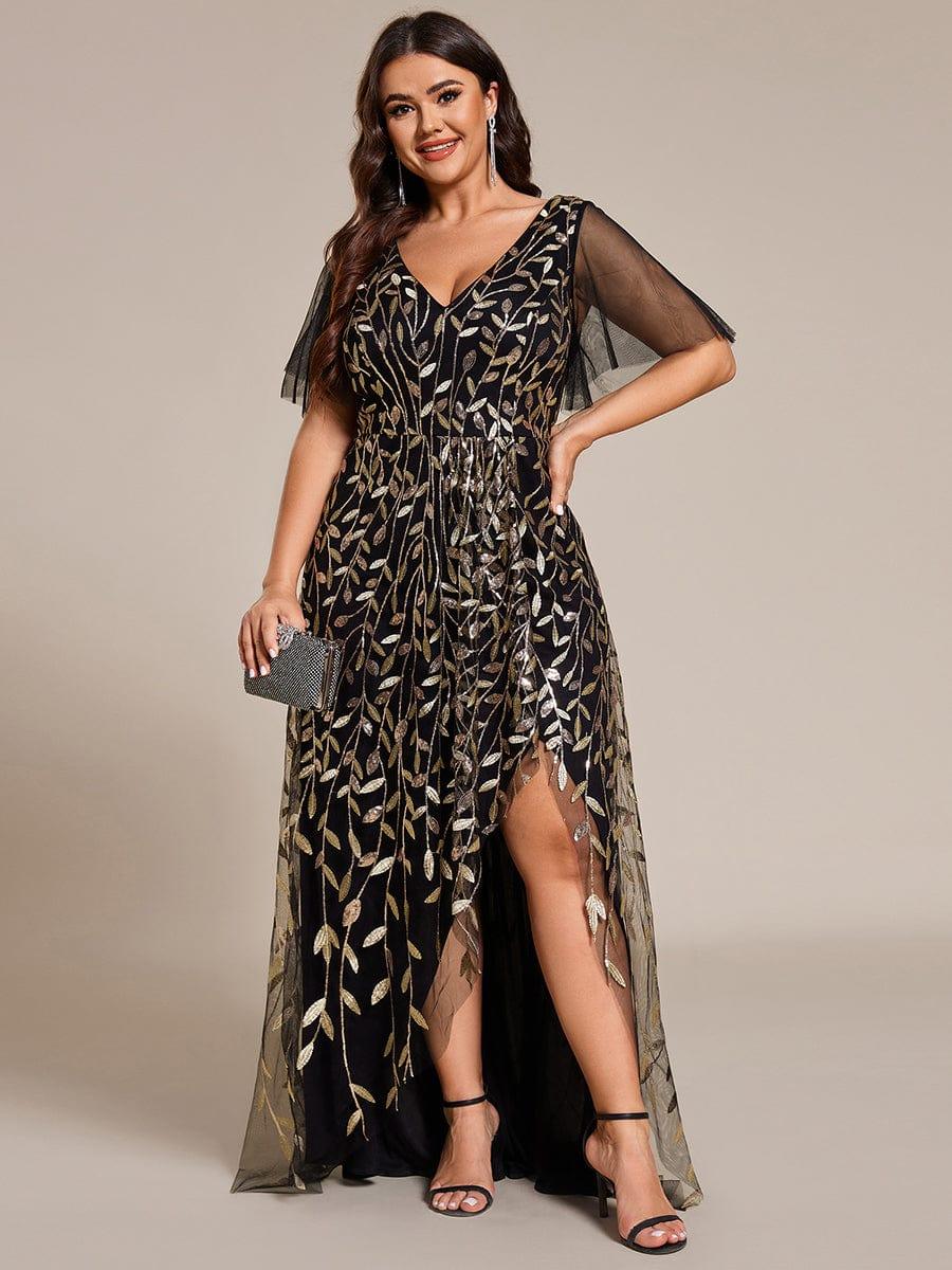 ever ALIX|V-Neck Sequined Mother of The Bride Dresses - Image 94