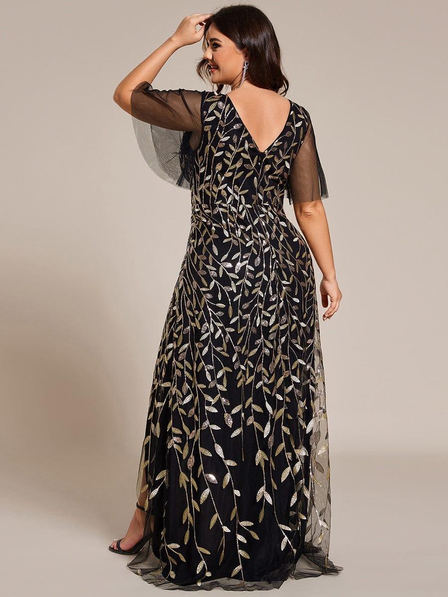 ever ALIX|V-Neck Sequined Mother of The Bride Dresses - Image 95