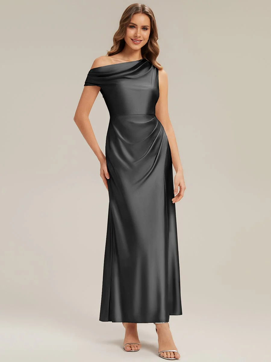 ever OPAL|Convertible Satin Drop Shoulder Sleeve Wedding Guest Dress - Image 21