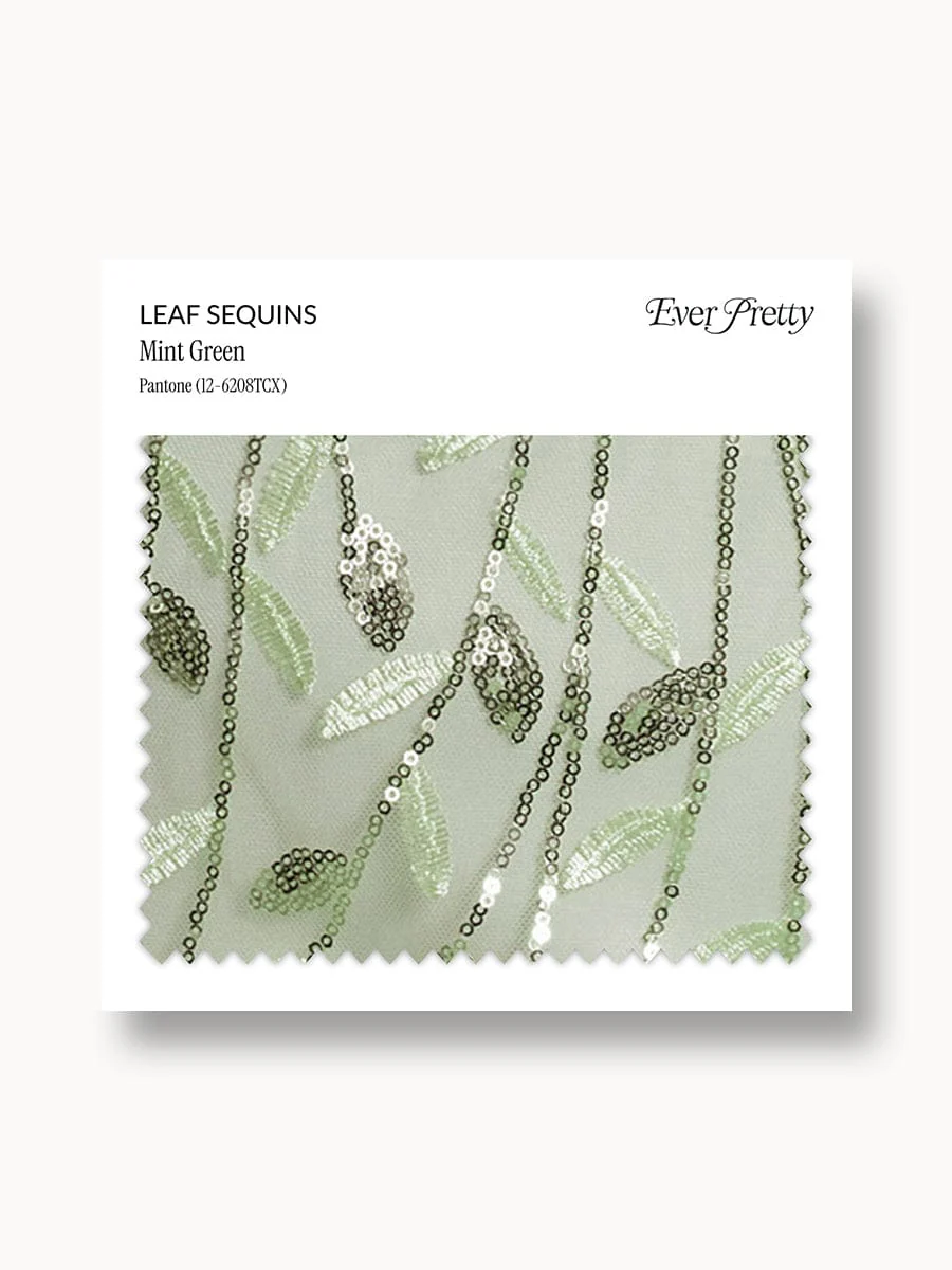 Ever-Pretty Leaf Sequin Swatch - Image 25