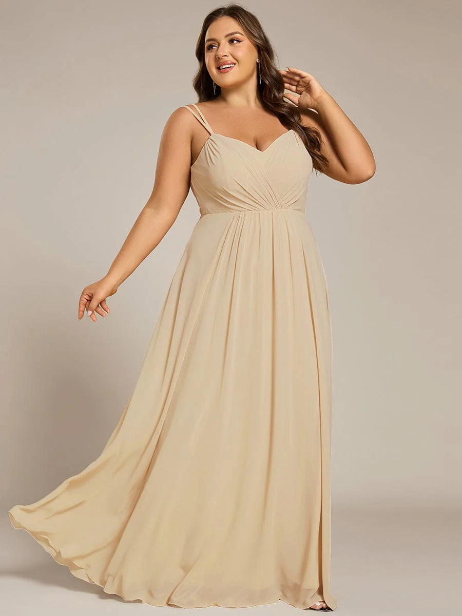 ever RUBY|Multiway Chiffon and Lace Open Back Bridesmaid Dress with Spaghetti Straps (Final Sale) - Image 108