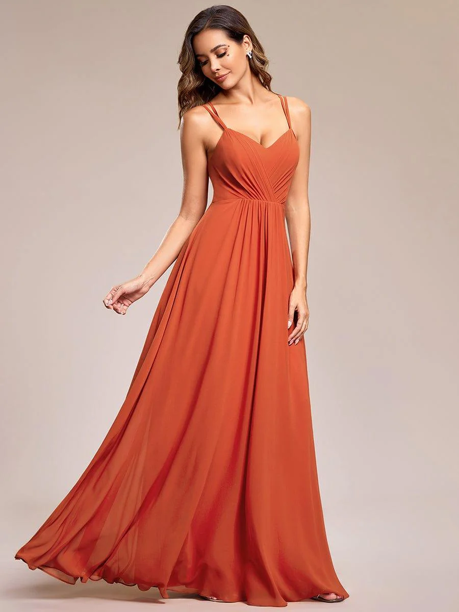 ever RUBY|Multiway Chiffon and Lace Open Back Bridesmaid Dress with Spaghetti Straps (Final Sale) - Image 24