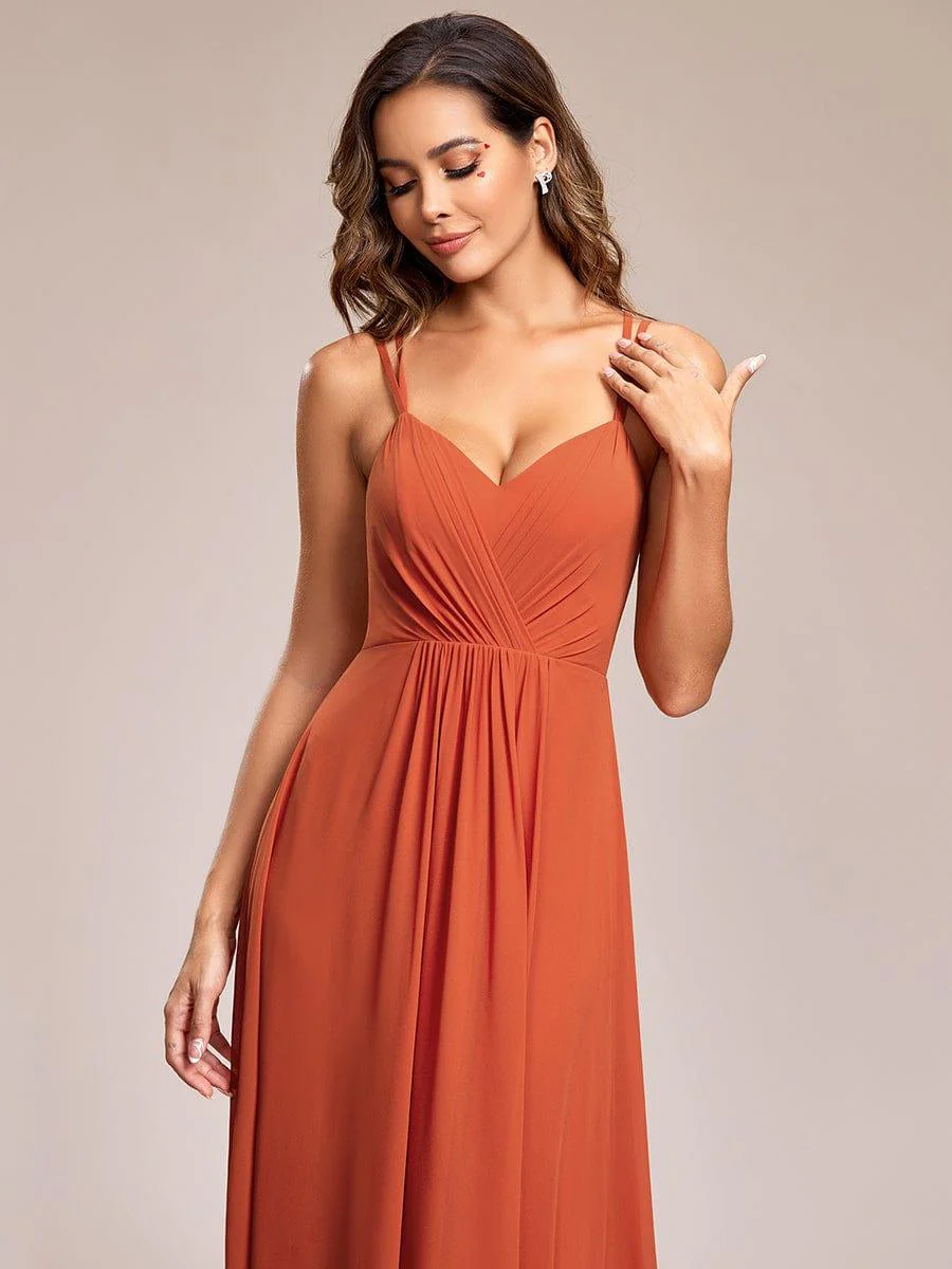 ever RUBY|Multiway Chiffon and Lace Open Back Bridesmaid Dress with Spaghetti Straps (Final Sale) - Image 26