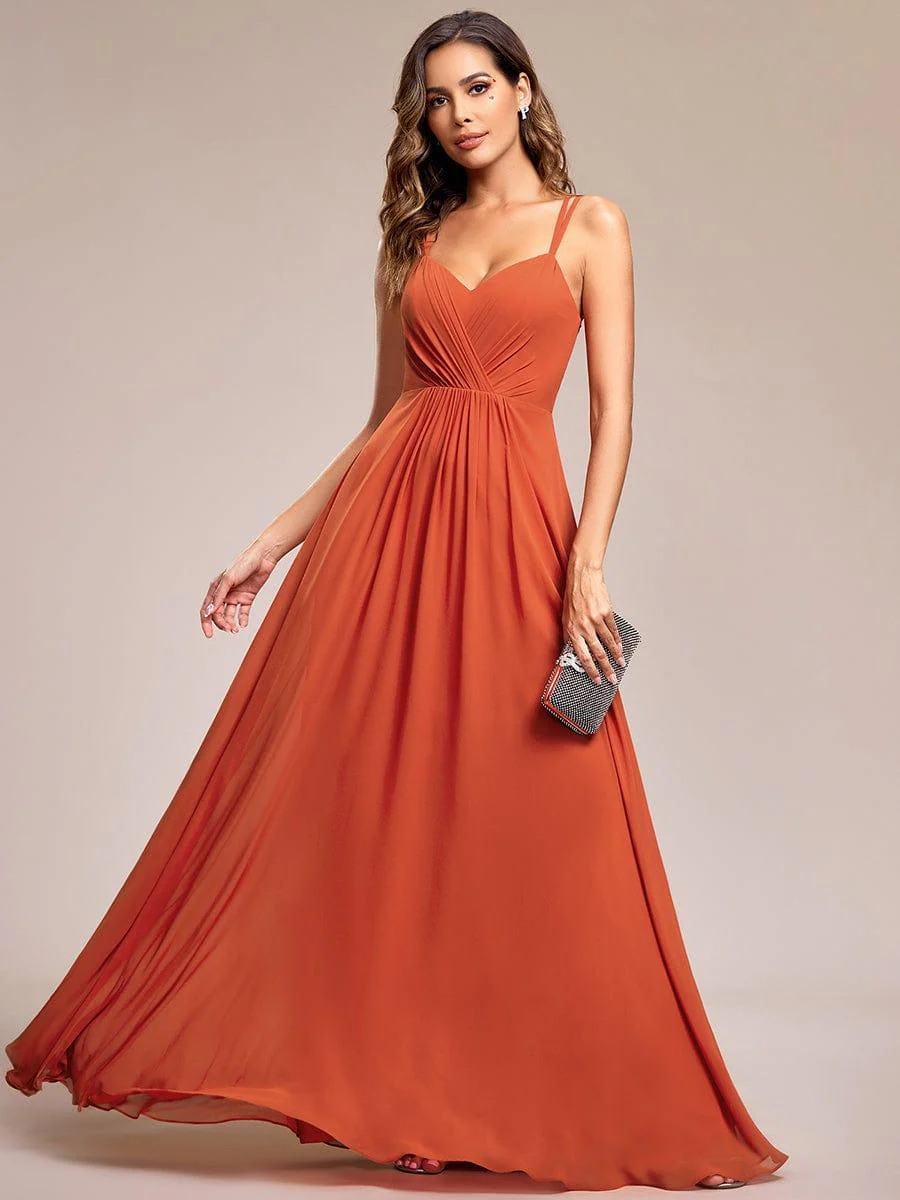 ever RUBY|Multiway Chiffon and Lace Open Back Bridesmaid Dress with Spaghetti Straps (Final Sale) - Image 27
