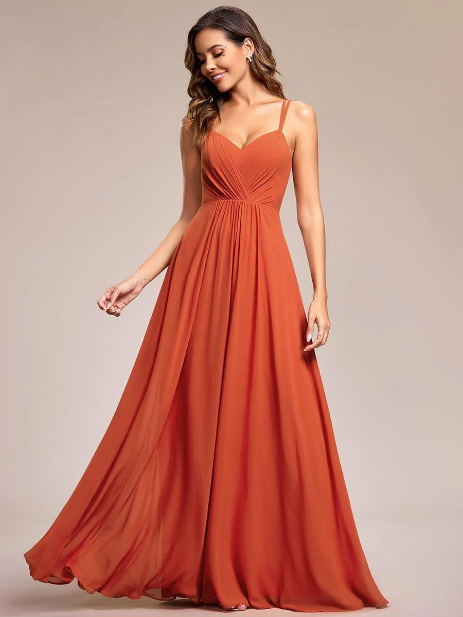 ever RUBY|Multiway Chiffon and Lace Open Back Bridesmaid Dress with Spaghetti Straps (Final Sale) - Image 28