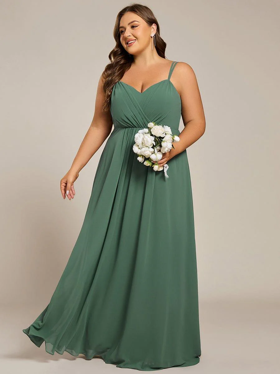 ever RUBY|Multiway Chiffon and Lace Open Back Bridesmaid Dress with Spaghetti Straps (Final Sale) - Image 67