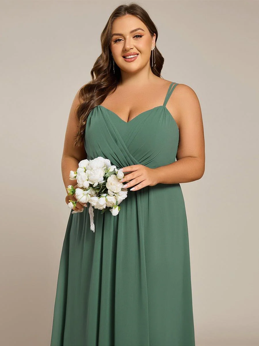 ever RUBY|Multiway Chiffon and Lace Open Back Bridesmaid Dress with Spaghetti Straps (Final Sale) - Image 72