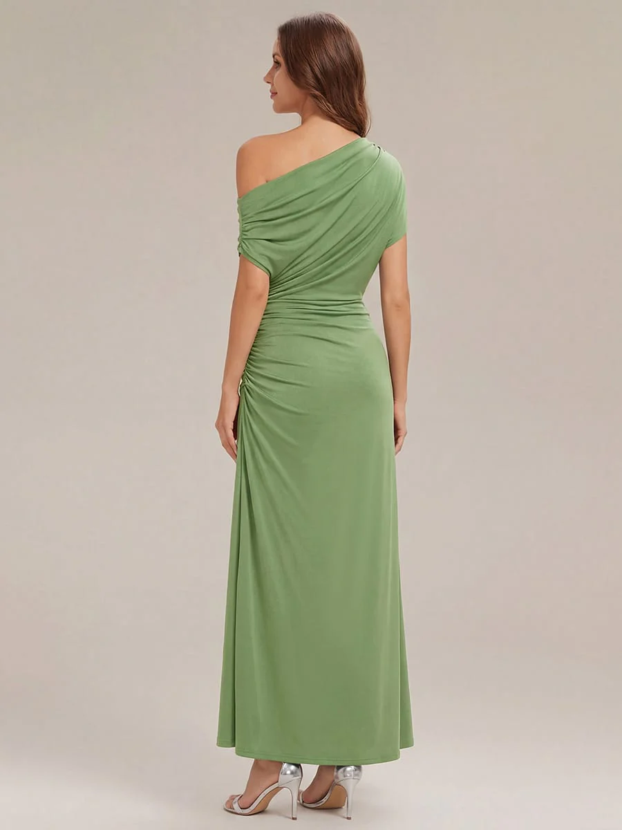 High Stretch Drop Shoulder Sleeve Dress - Image 7