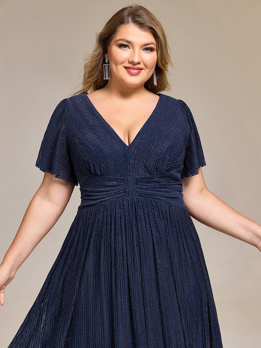 ever QUINN|Glittery Midi Evening Dress - Image 18