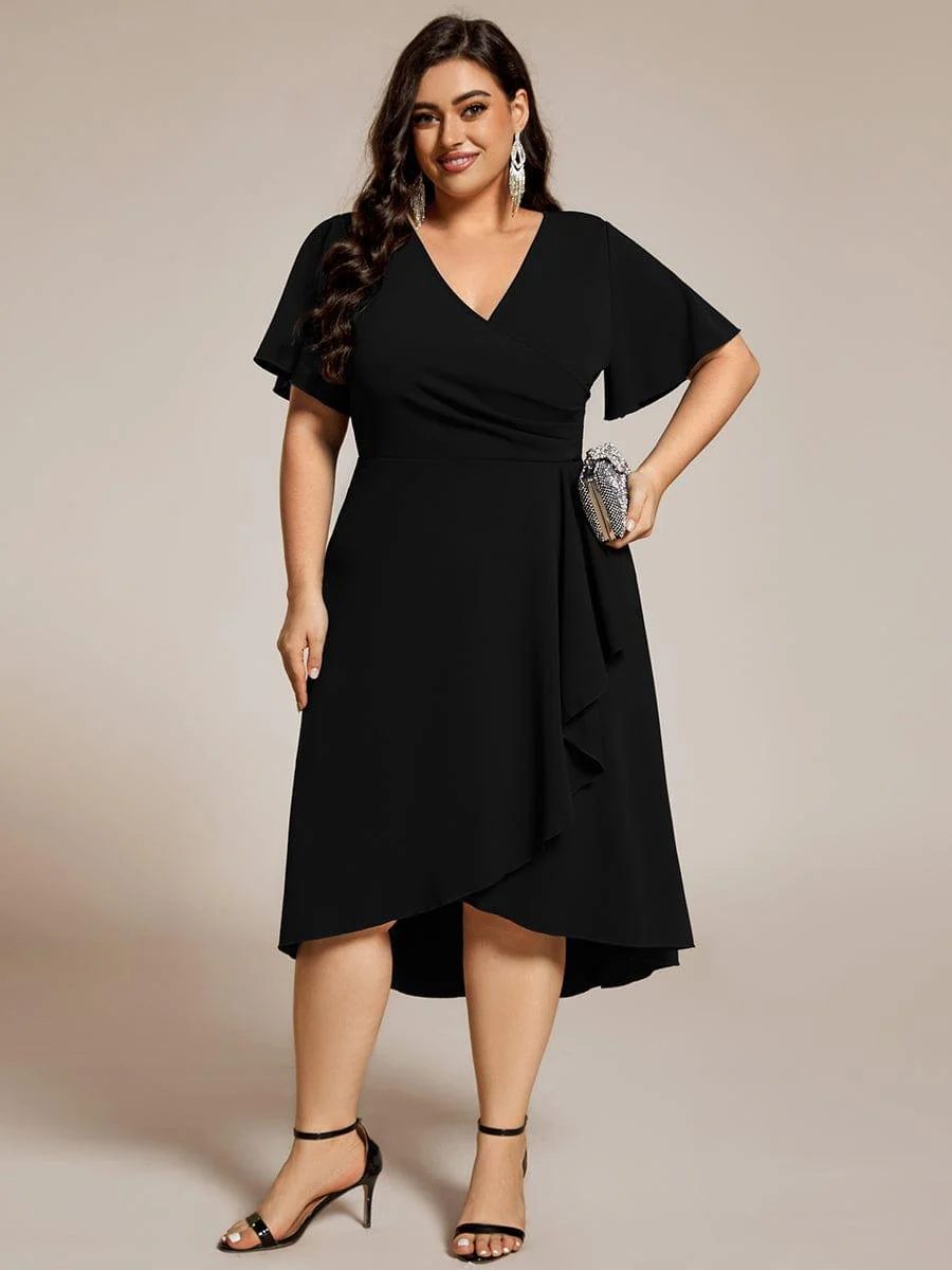 ever FALLON|High Stretch Midi Wedding Guest Dress - Image 10