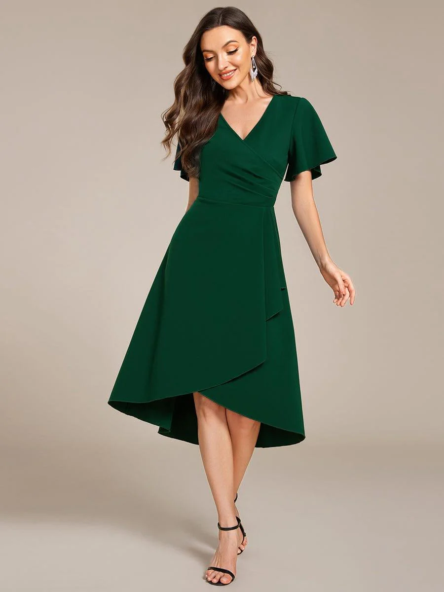 ever FALLON|High Stretch Midi Wedding Guest Dress - Image 14