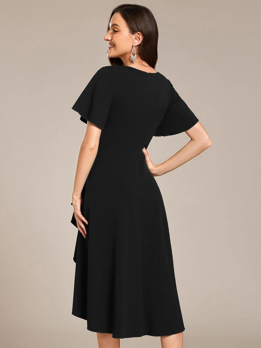 ever FALLON|High Stretch Midi Wedding Guest Dress - Image 2