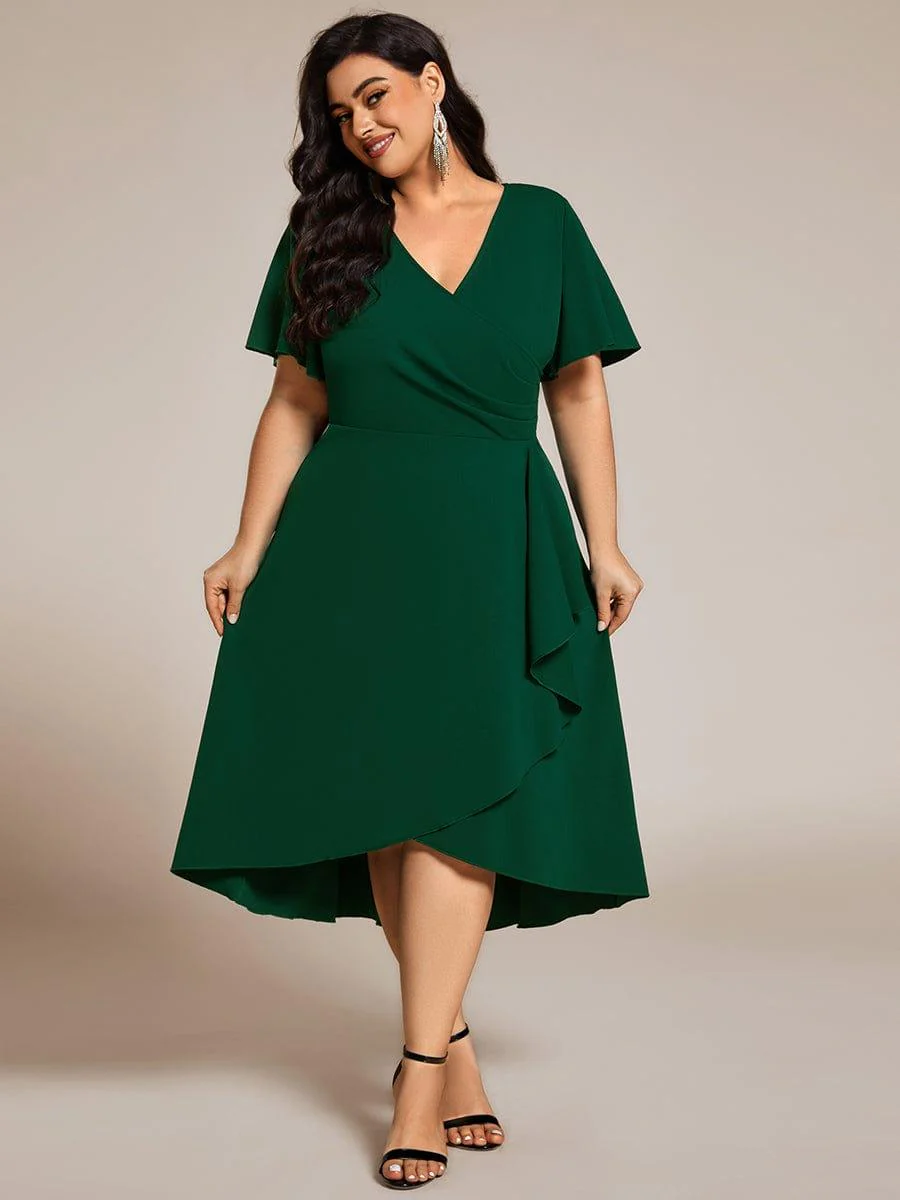 ever FALLON|High Stretch Midi Wedding Guest Dress - Image 20