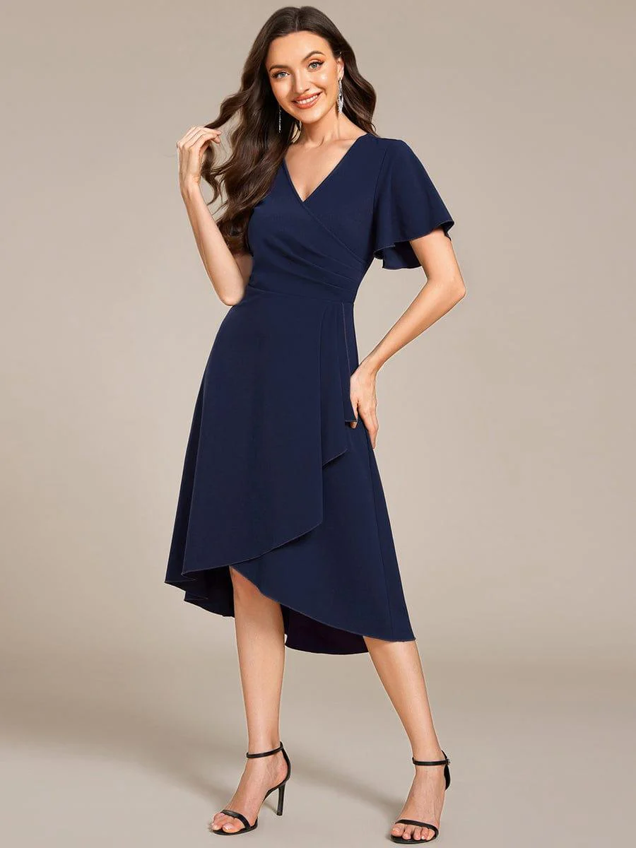 ever FALLON|High Stretch Midi Wedding Guest Dress - Image 21