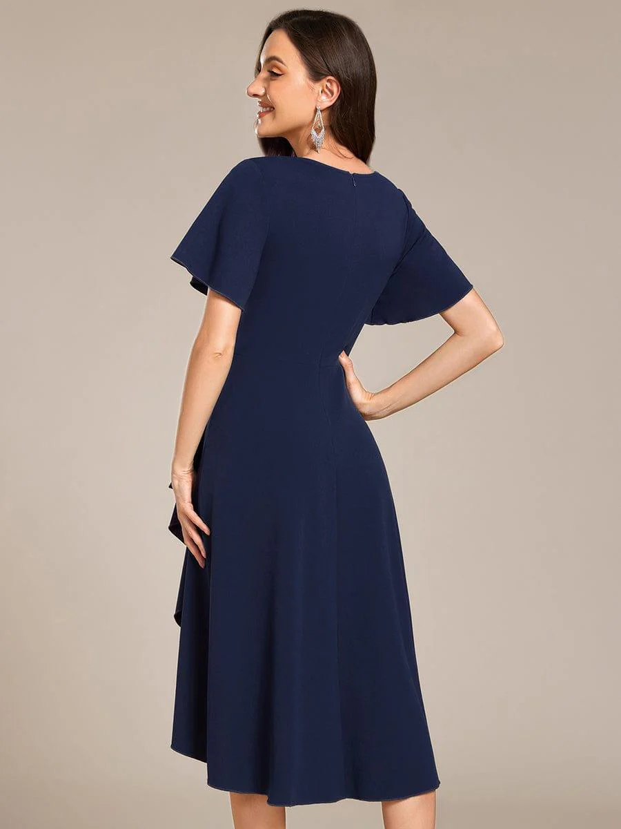 ever FALLON|High Stretch Midi Wedding Guest Dress - Image 22