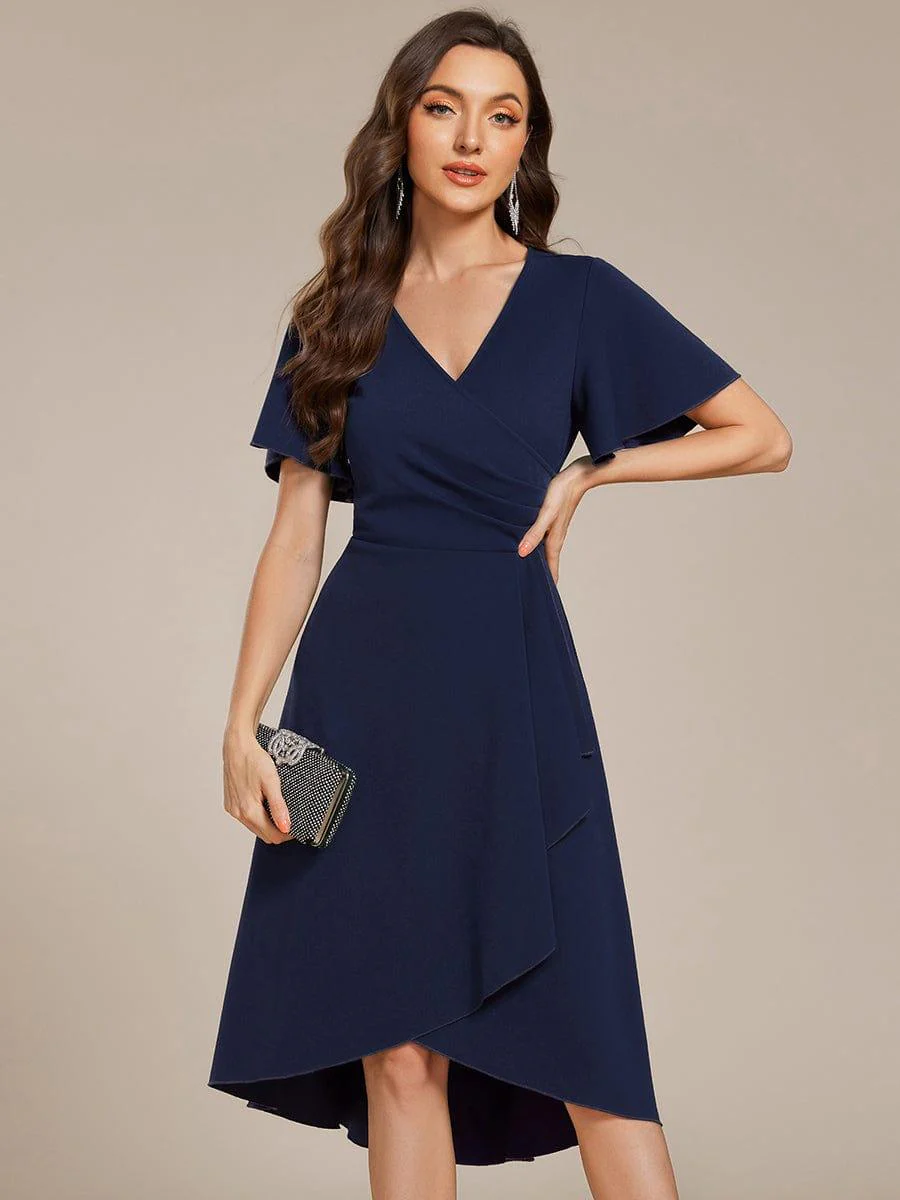 ever FALLON|High Stretch Midi Wedding Guest Dress - Image 25