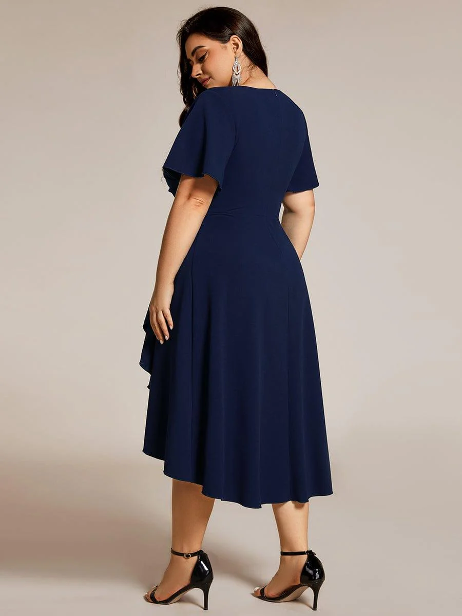 ever FALLON|High Stretch Midi Wedding Guest Dress - Image 27