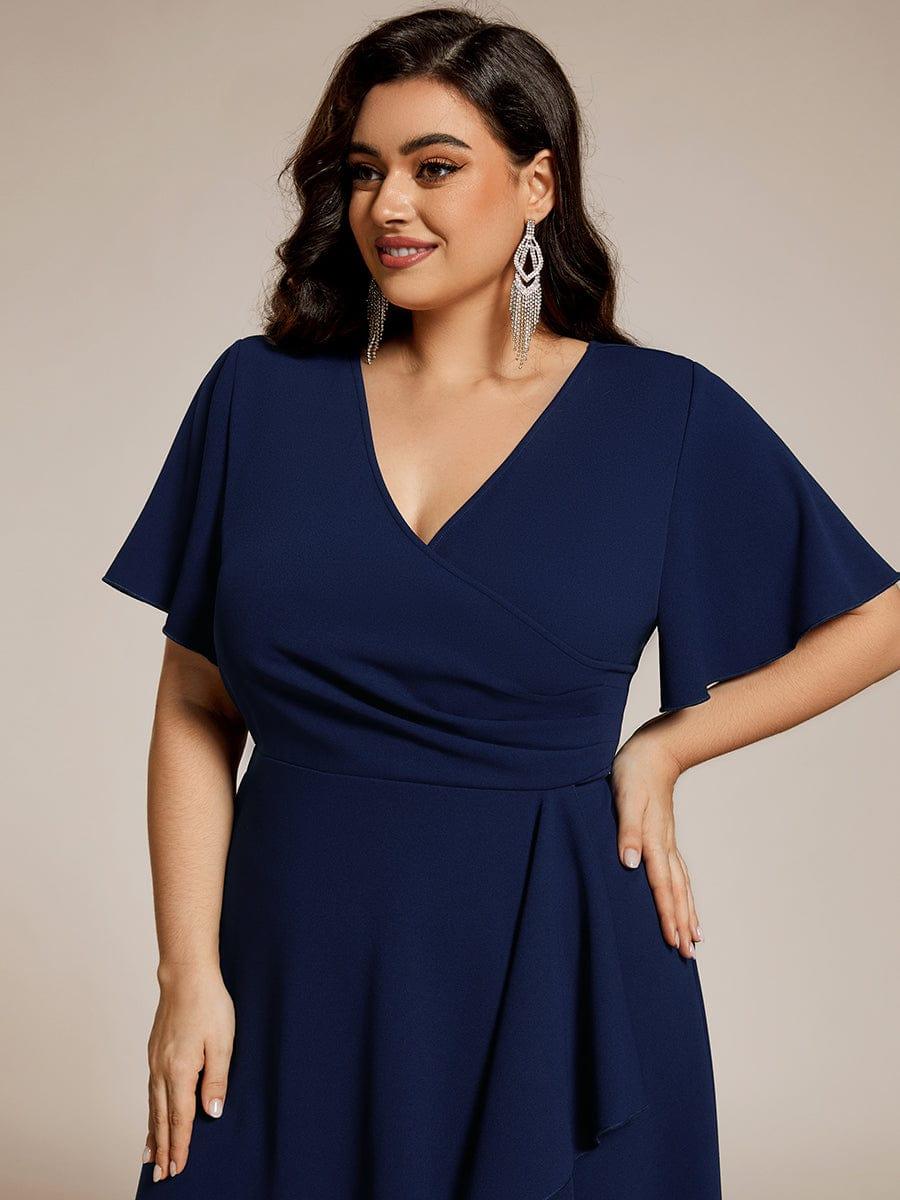 ever FALLON|High Stretch Midi Wedding Guest Dress - Image 28