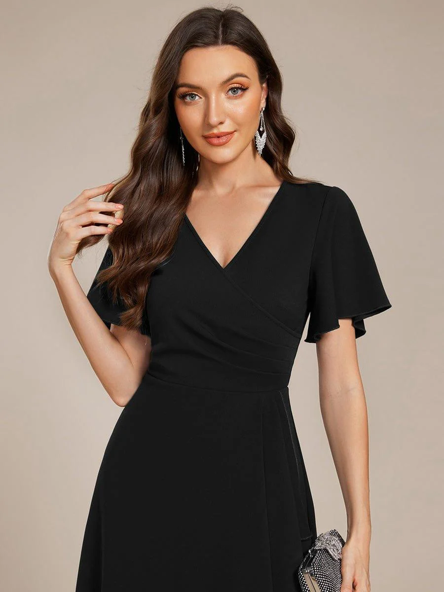 ever FALLON|High Stretch Midi Wedding Guest Dress - Image 3