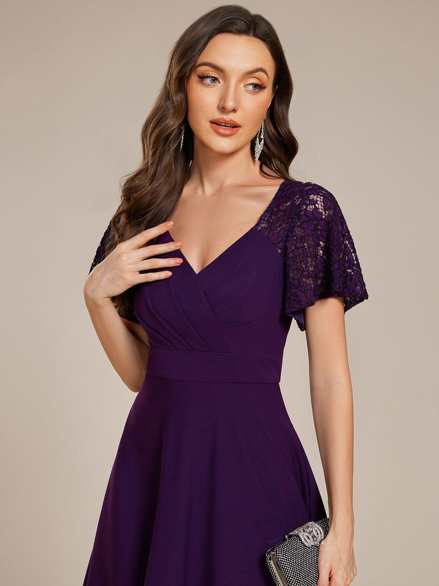 ever EVIE|Hollow Out Midi Evening Dress With Pockets - Image 13