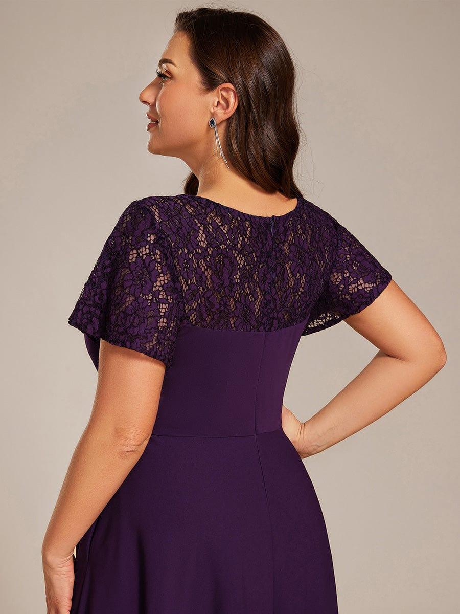 ever EVIE|Hollow Out Midi Evening Dress With Pockets - Image 18
