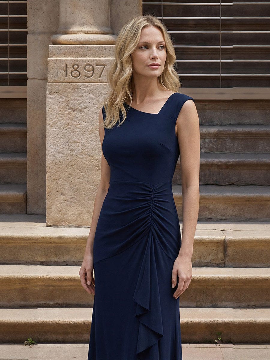 ever NORA|Knit Cap Sleeve Mermaid Dress - Image 11