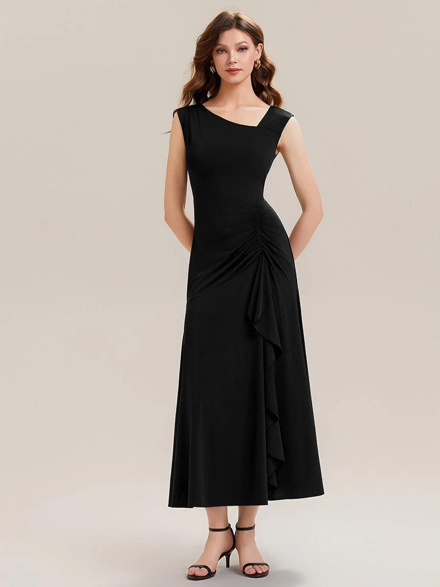 ever NORA|Knit Cap Sleeve Mermaid Dress - Image 14