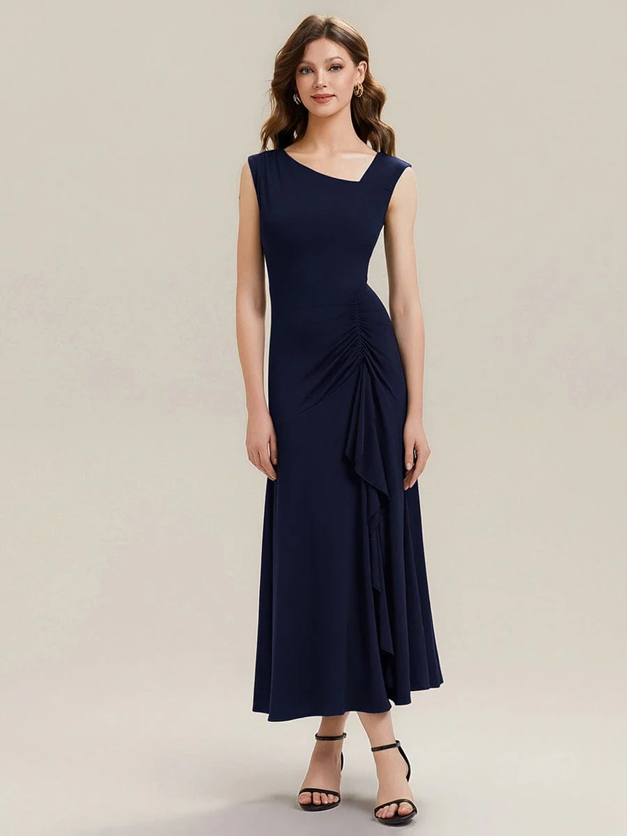 ever NORA|Knit Cap Sleeve Mermaid Dress - Image 15