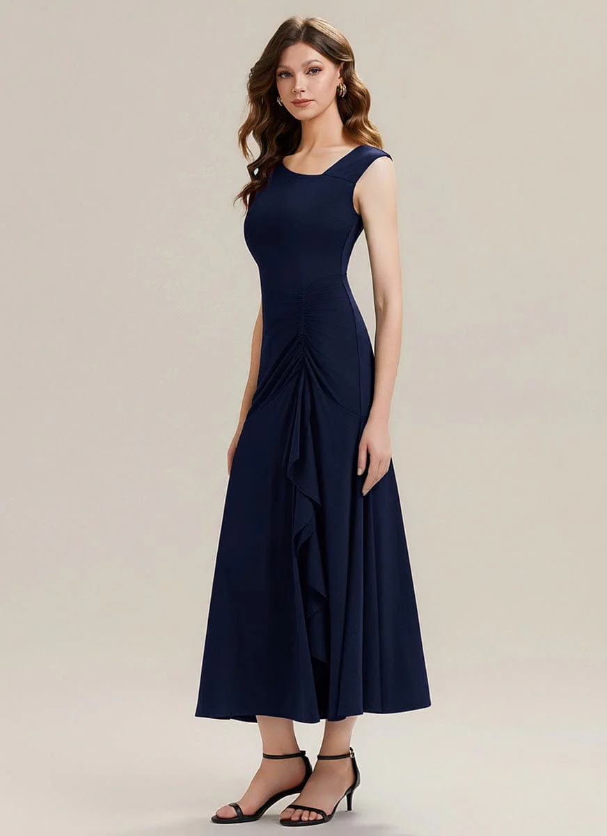 ever NORA|Knit Cap Sleeve Mermaid Dress - Image 18