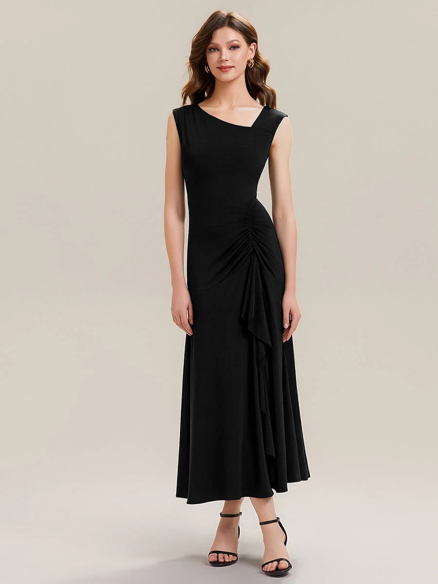 ever NORA|Knit Cap Sleeve Mermaid Dress - Image 3
