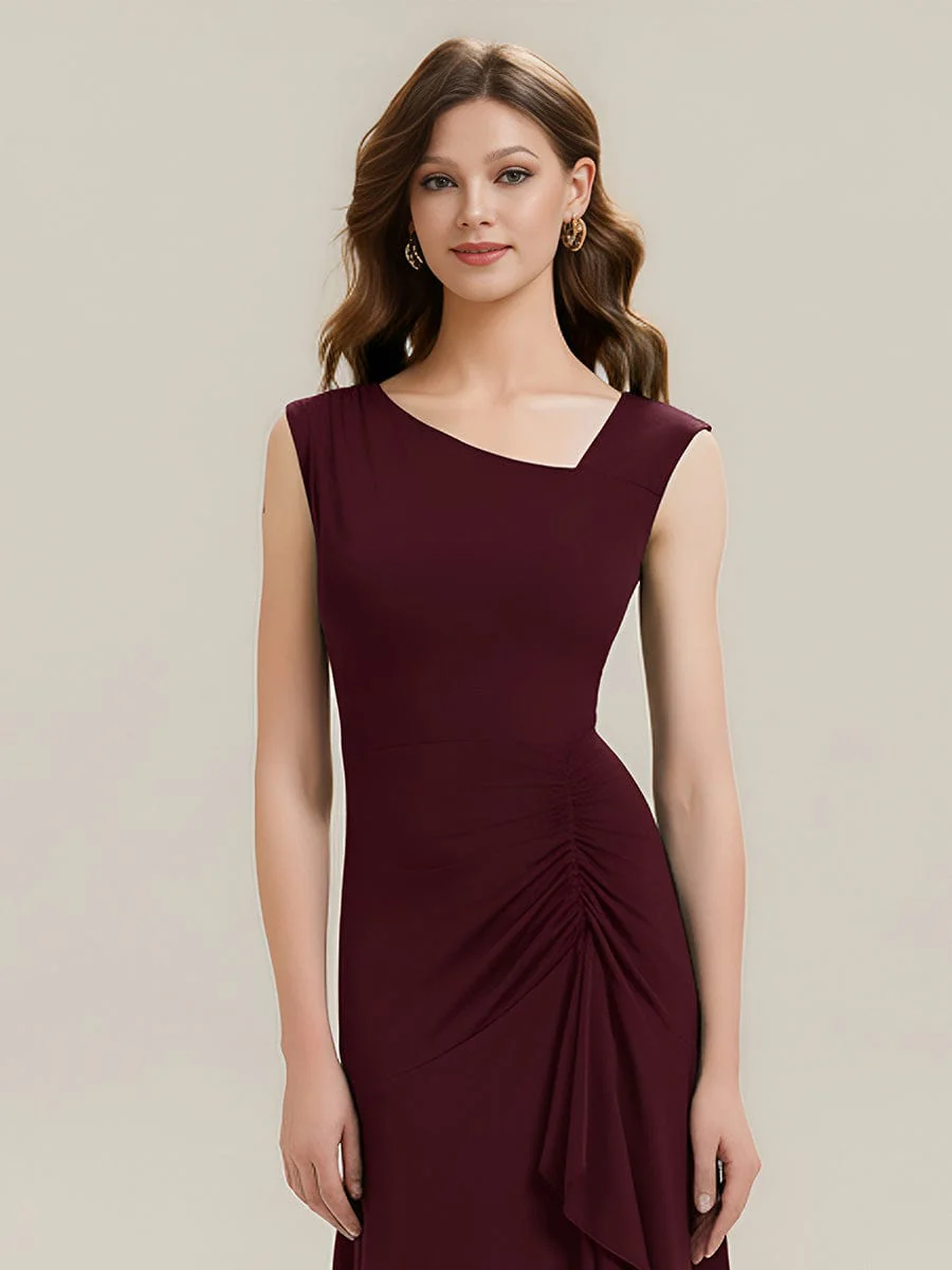 ever NORA|Knit Cap Sleeve Mermaid Dress - Image 7