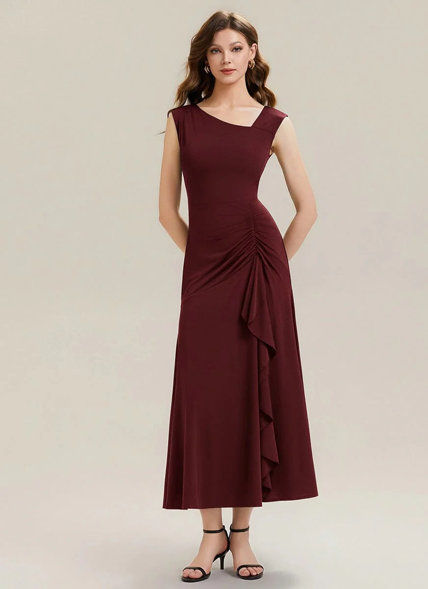 ever NORA|Knit Cap Sleeve Mermaid Dress - Image 9