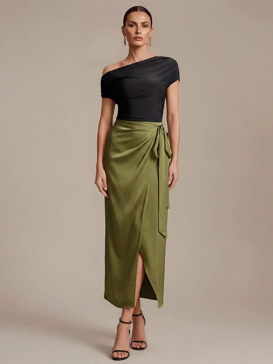 Knit Off-the-shoulder Sleeve Top - Image 8