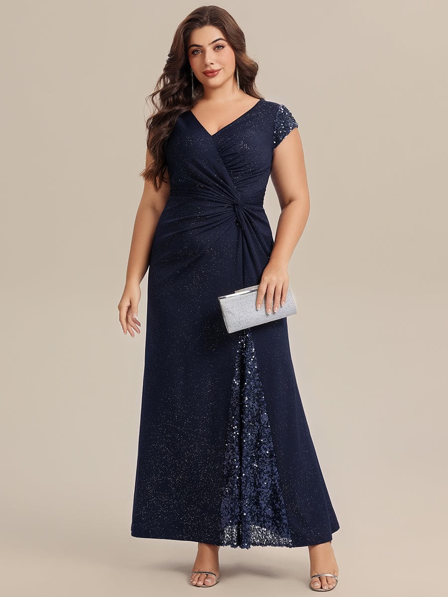 ever KAIA|Knotted Knit Cap Sleeve Dress - Image 17